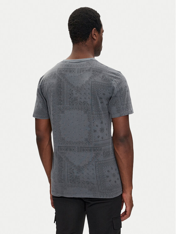 Brave Soul Brave Soul T-Shirt MTS-568MASCADA Niebieski Regular Fit