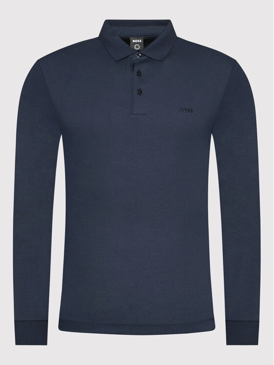 BOSS Boss Polo majica Pado 30 50468392 Mornarsko modra Regular Fit