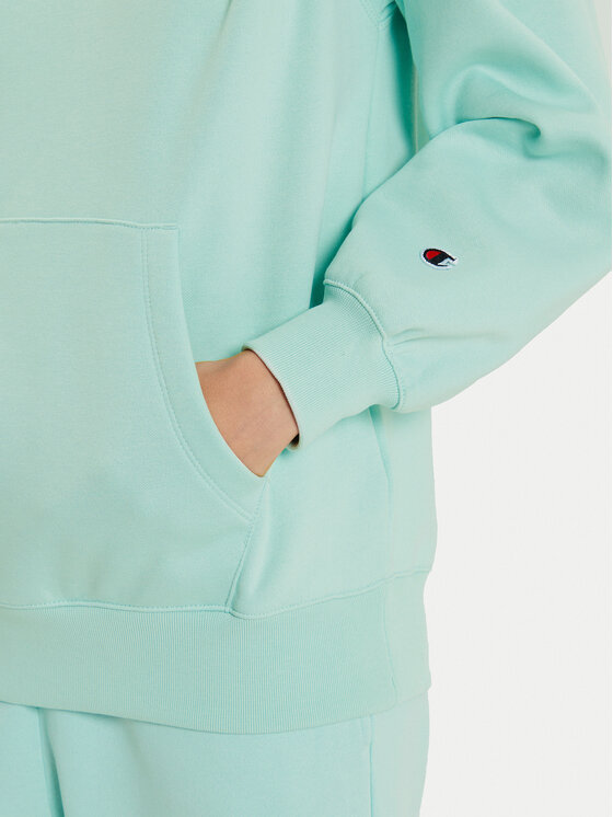 Champion Champion Majica dugih rukava 117581 Zelena Regular Fit