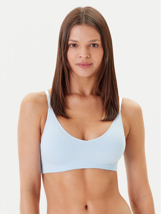 Hunkemöller Hunkemöller Sutien top Dianne 302142 Albastru celest