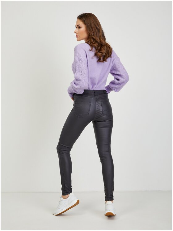 Orsay Orsay Spodnie damskie 319254-659000__38 Szary Skinny Fit