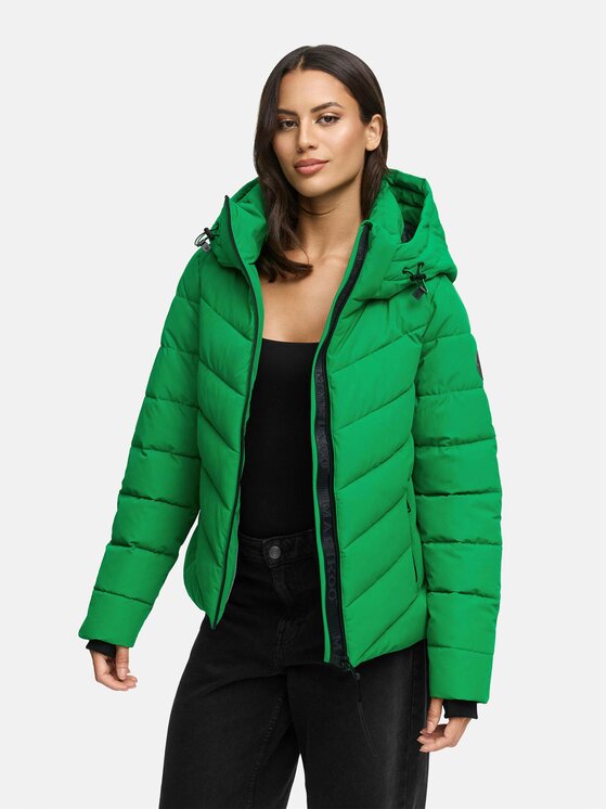 Marikoo Marikoo Kurtka zimowa Samuiaa XVI Zielony Regular Fit