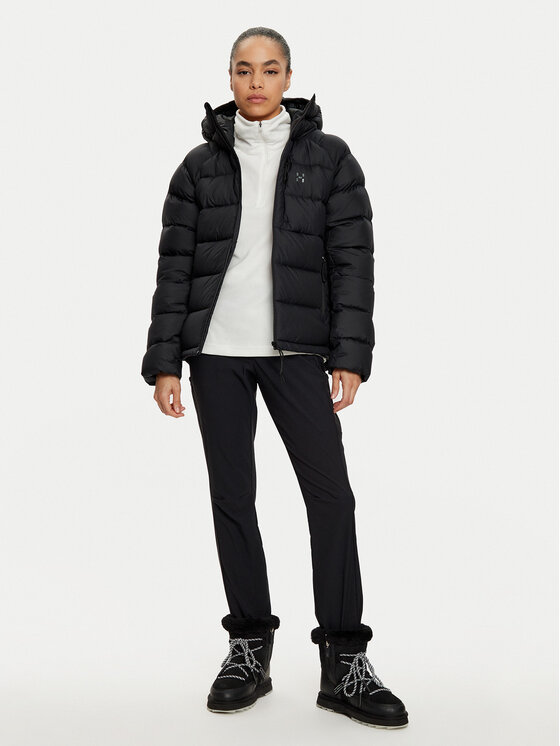 Haglöfs Haglöfs Pehelykabát Rosson 607468 Fekete Relaxed Fit