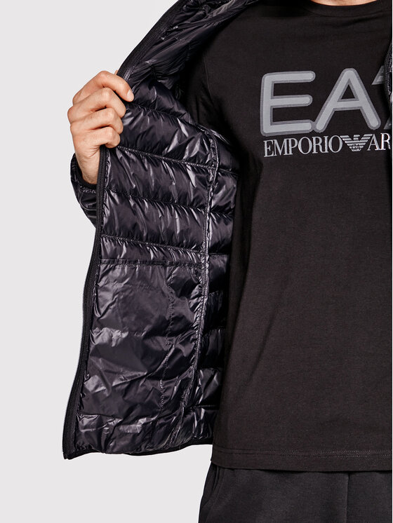 EA7 Emporio Armani EA7 Emporio Armani Пухено яке 8NPB02 PN29Z 0208 Черен Regular Fit