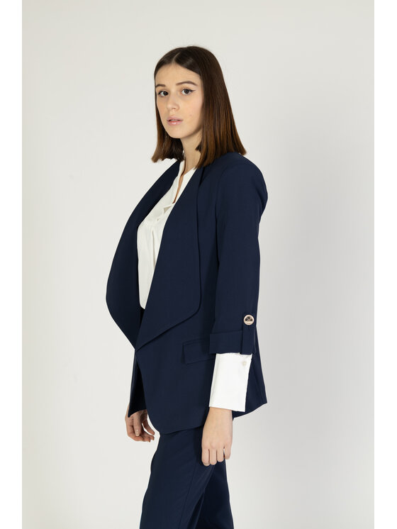 Rinascimento Rinascimento Σακάκι ANDA Μπλε Regular Fit