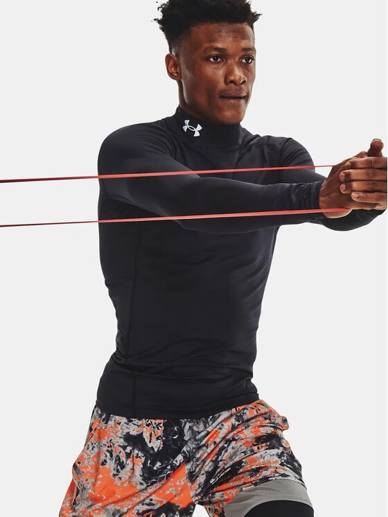 Under Armour Under Armour Longsleeve 1366072-001 Czarny Slim Fit
