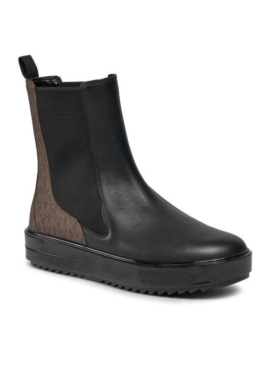 MICHAEL Michael Kors MICHAEL Michael Kors Členková obuv s elastickým prvkom Emmet Bootie 43H3EMFE7L Čierna