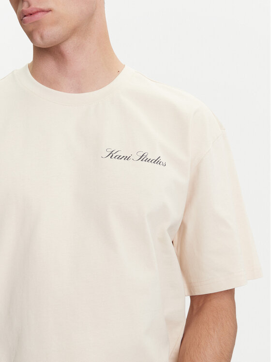 Karl Kani Karl Kani T-Shirt PD00005333 Beżowy Relaxed Fit
