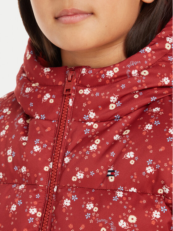 Tommy Hilfiger Tommy Hilfiger Winterjacke KG0KG08055 Rot Regular Fit