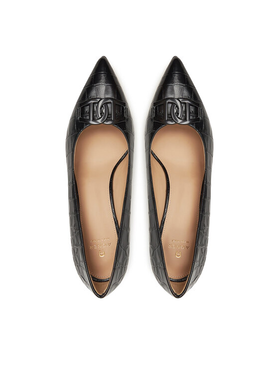 Aigner Aigner Pantofi cu toc subțire Madonna 8B 1251265 Negru