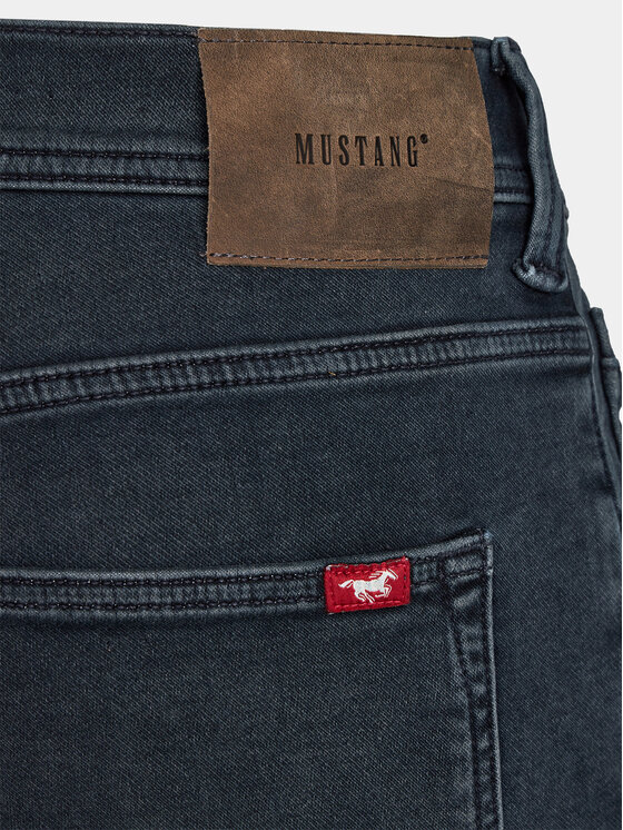 Mustang Mustang Дънки Oregon 1013711 Тъмносин Slim Fit