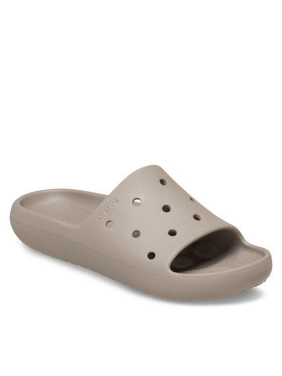 Crocs Crocs Natikače Classic Slide v2 209401 Smeđa