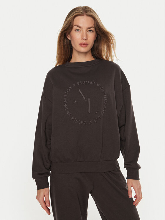 Athlecia Athlecia Sweatshirt Damla EA243331 Braun Loose Fit