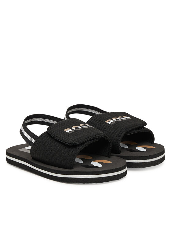 BOSS BOSS Sandali J53242 S Črna