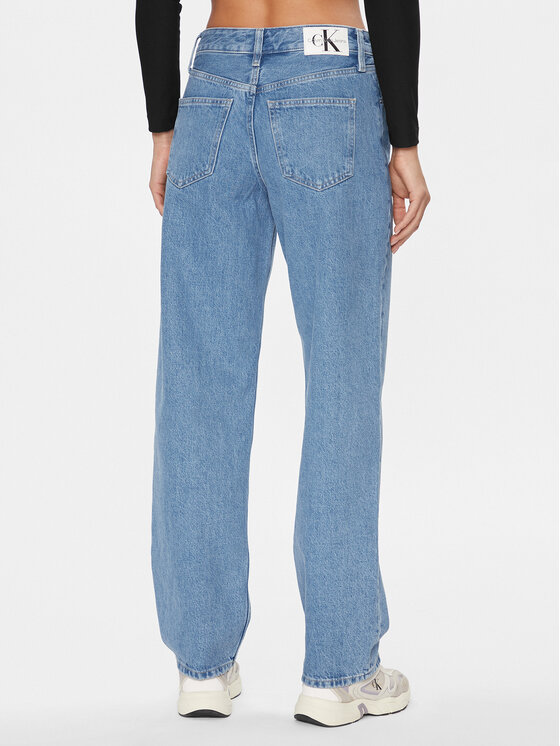 Calvin Klein Jeans Calvin Klein Jeans Jeansy 90's J20J222440 Modrá Relaxed Fit