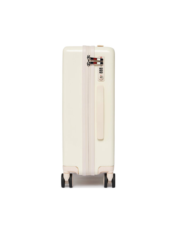 Tommy Hilfiger Tommy Hilfiger Kofer za kabinu Th Travel Cabin Case AW0AW17829 Écru