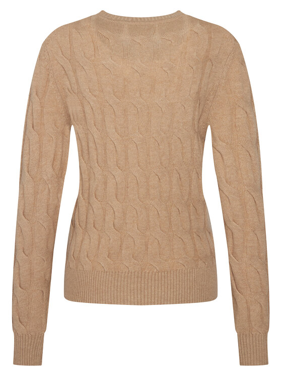 Tommy Hilfiger Tommy Hilfiger Kardigan WW0WW47463 Bež Regular Fit