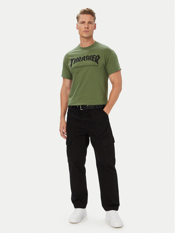 Thrasher Thrasher T-Shirt Skatemag Πράσινο Regular Fit