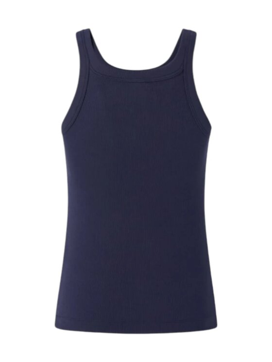 PINKO PINKO Τοπ BLUE LAGOON CANOTTA COSTINA C Μπλε Slim Fit