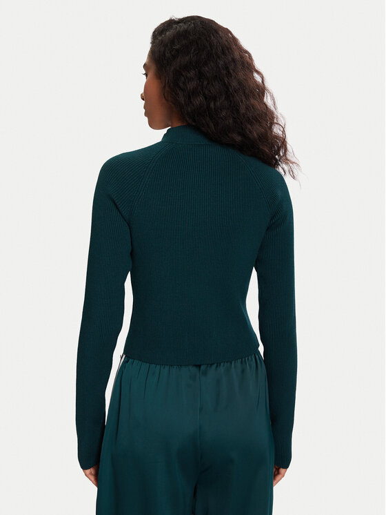 adidas adidas Džemperis adicolor 3-Stripes JY2599 Žalia Slim Fit