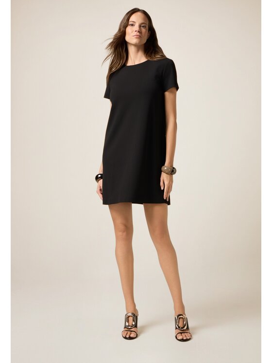 Oltre Oltre Vestito da giorno 7020R004974N033 Nero A-Line Fit