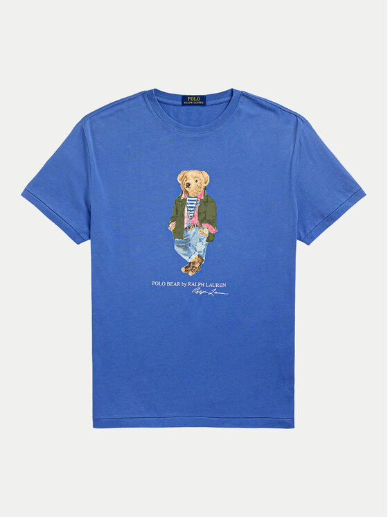 Polo Ralph Lauren Polo Ralph Lauren T-shirt 710958193001 Plava Regular Fit