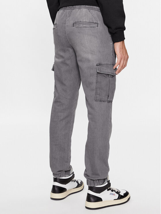Only & Sons Only & Sons Pantaloni di tessuto 22027402 Grigio Regular Fit
