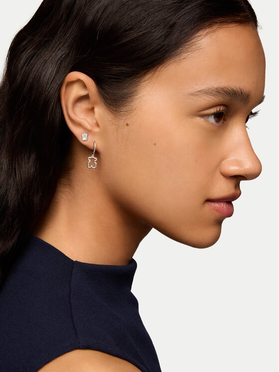TOUS TOUS Orecchini New Silueta 1004438900 Argento