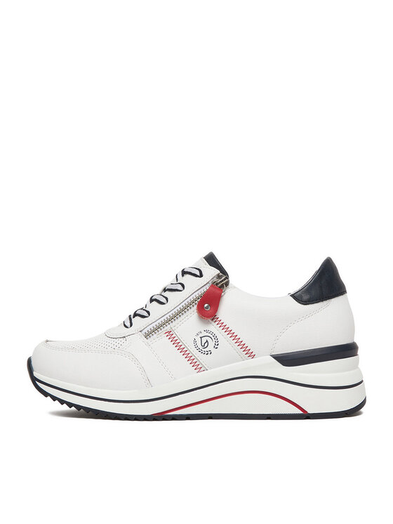 Remonte Remonte Sneakersy D0T04-81 Bílá