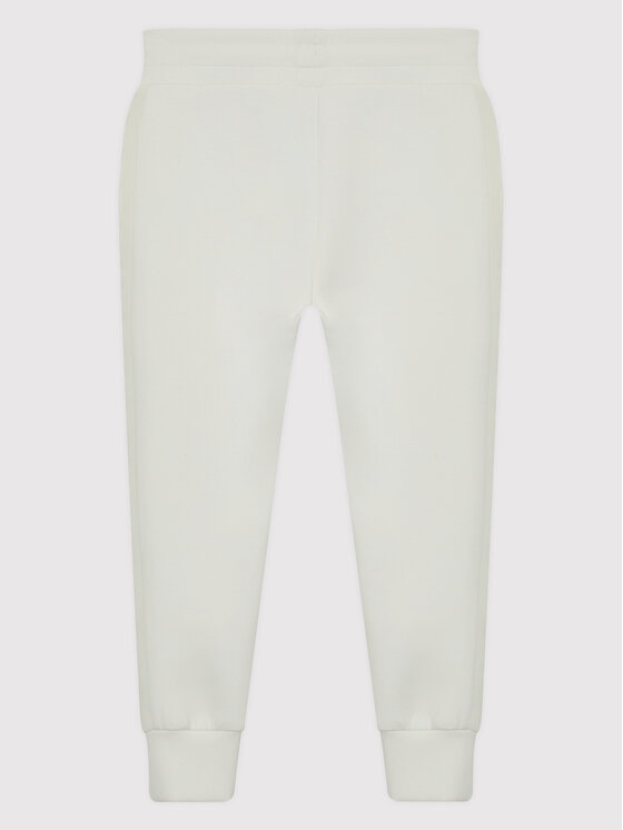 Guess Guess Pantaloni trening J2YQ24 FL03S Alb Regular Fit