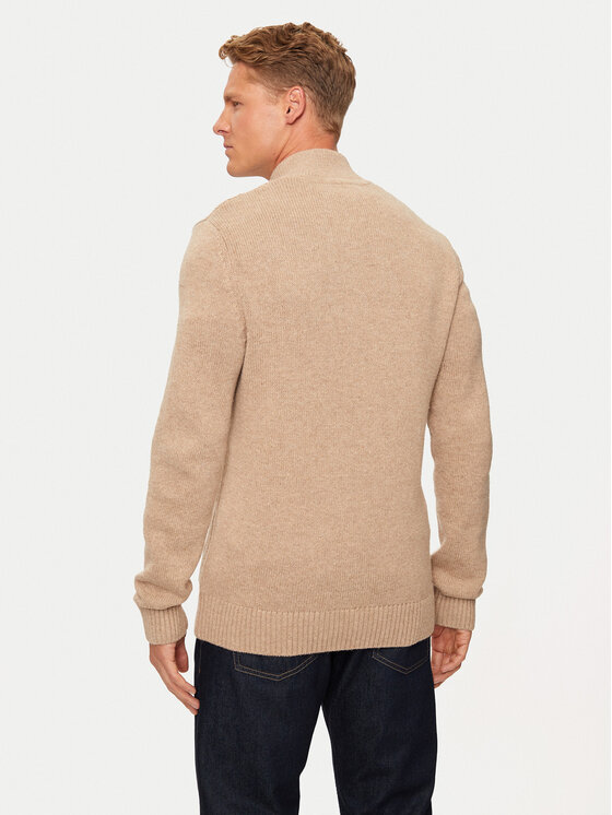Pierre Cardin Pierre Cardin Sweter C5 51122/5076/8115 Beżowy Regular Fit