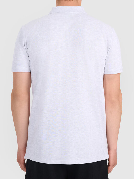4F 4F Polo TPTSM0771-27 Szary jasny Active Fit
