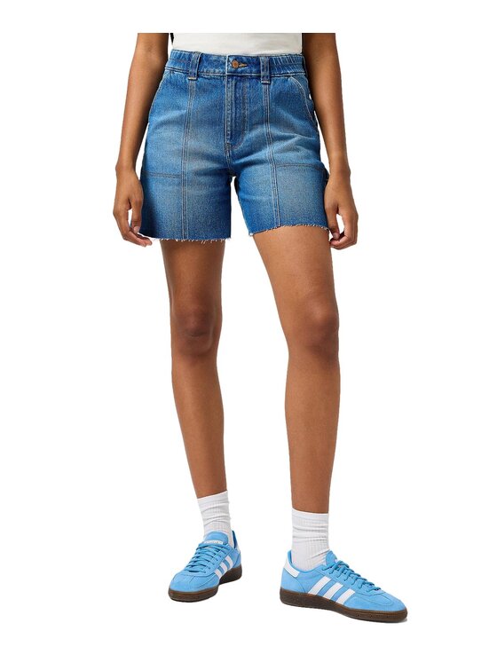 Wrangler Wrangler Szorty jeansowe 112362708 Niebieski Regular Fit