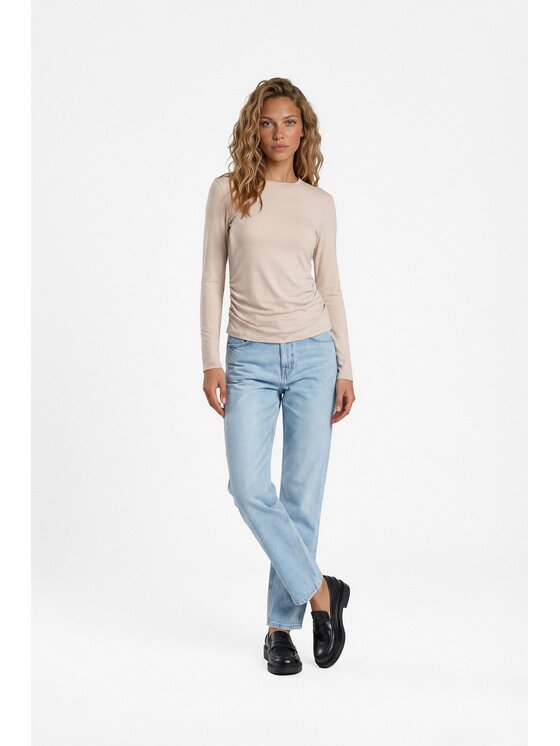 LE POSSÉ LE POSSÉ Halenka LJZM Béžová Slim Fit