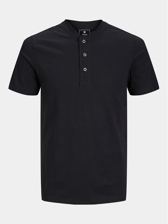 Jack&Jones Jack&Jones T-shirt Jprblunixs 12257965 Crna Slim Fit