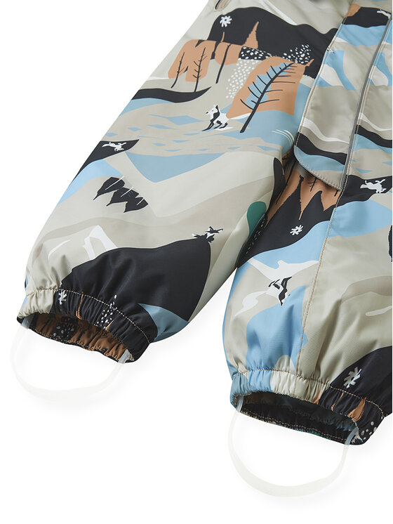 Reima Reima Зимовий комбінезон Puhuri 5100116B Кольоровий Regular Fit