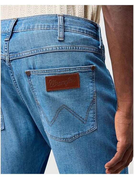 Wrangler Wrangler Jeansy FRONTIER Niebieski Regular Fit