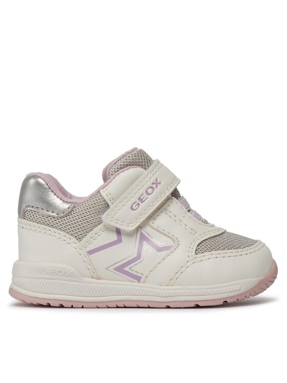 Geox Geox Sneakersy B Rishon Girl B450LA 0BCEW C0406 Biela