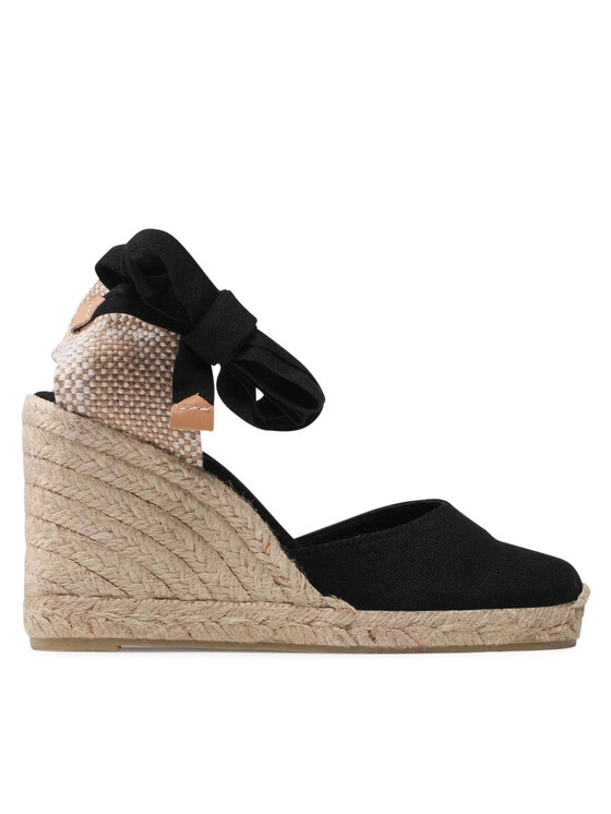 Castañer Castañer Espadrile Carina/8/001 020962-100 Negru