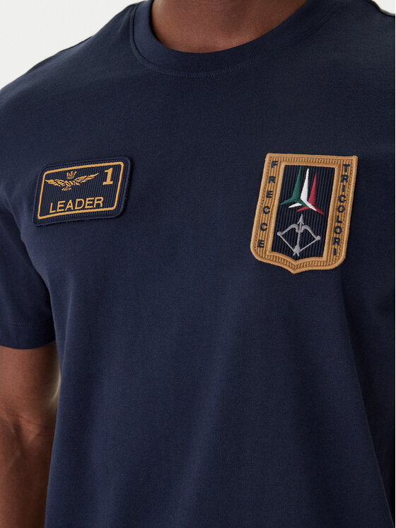 Aeronautica Militare Aeronautica Militare Póló 261TS2544UJ00592 Sötétkék Regular Fit