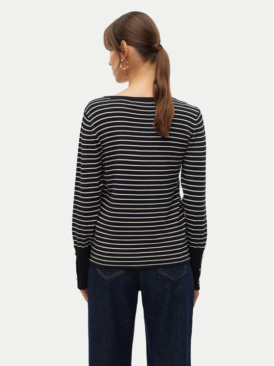 Vero Moda Vero Moda Sweter Dory 10309308 Czarny Regular Fit