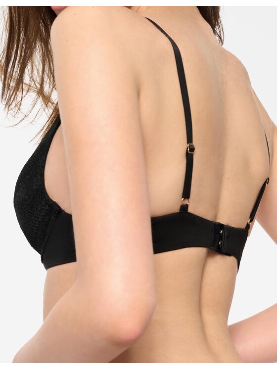 Esotiq Esotiq Biustonosz push-up 39481 Czarny