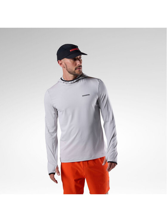 Rossignol Rossignol Bluza techniczna Westweg Sun Hoodie Szary jasny Regular Fit