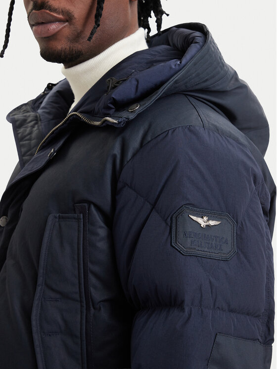 Aeronautica Militare Aeronautica Militare Пухено яке 262AB3082UCT04369 Тъмносин Regular Fit