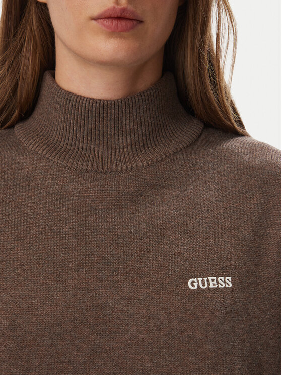 Guess Guess Džemper V6BR12 Z1673 Smeđa Regular Fit