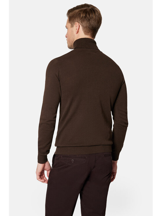 Lancerto Lancerto Golf Jeremiah SW073223000005 Brązowy Regular Fit