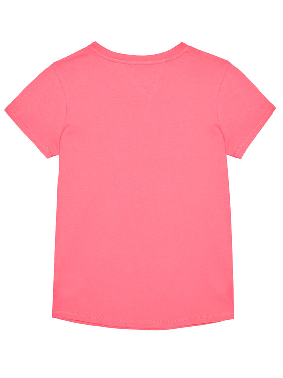 Tommy Hilfiger Tommy Hilfiger Тишърт Essential Tee KG0KG05242 D Розов Regular Fit