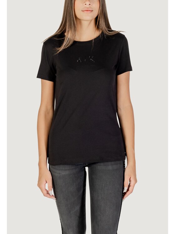 Armani Exchange Armani Exchange T-shirt XW001459 AF10356 Nero Casual Fit