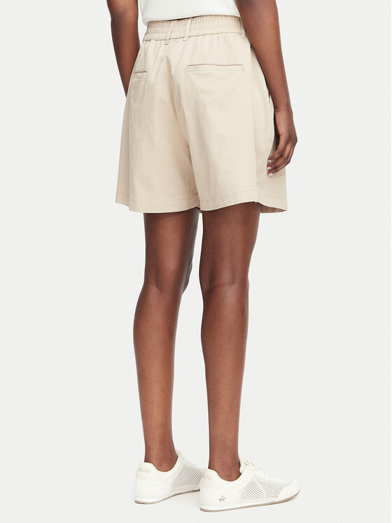 Beverly Hills Polo Club Beverly Hills Polo Club Stoffshorts P-SS26W-B576580 Beige Regular Fit