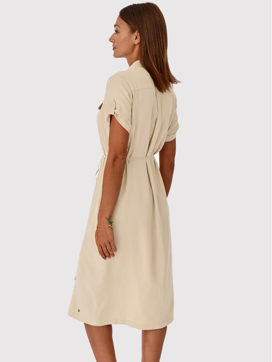 TATUUM Tatuum Sukienka koszulowa Peleko T2207.419 Beżowy Relaxed Fit
